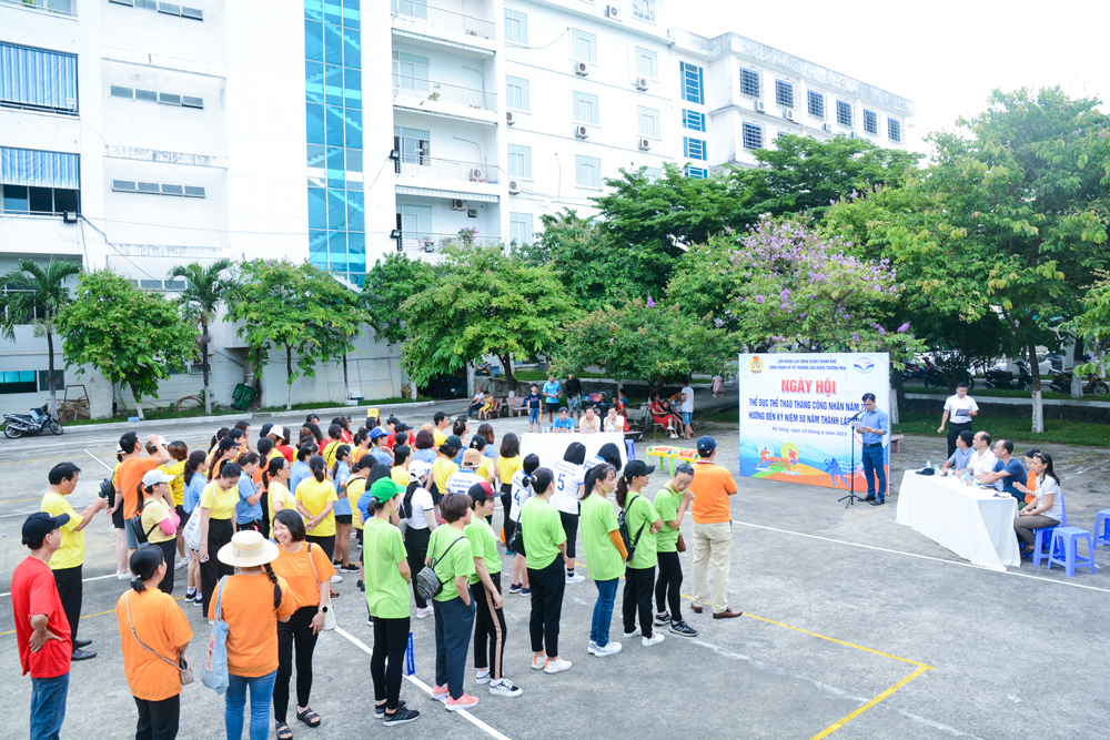 Sôi nổi Ngày hội TDTT chào mừng Tháng công nhân năm 2023