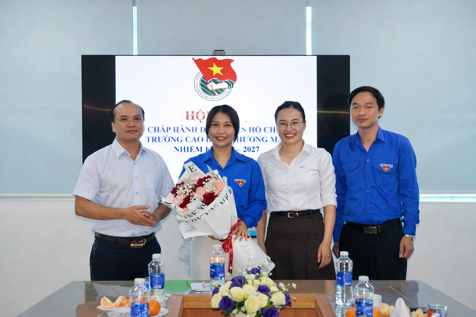 Hội nghị kiện toàn Ban chấp hành đoàn TNCS Hồ Chí Minh Trường Cao đẳng Thương mại, nhiệm kỳ 2025-2027