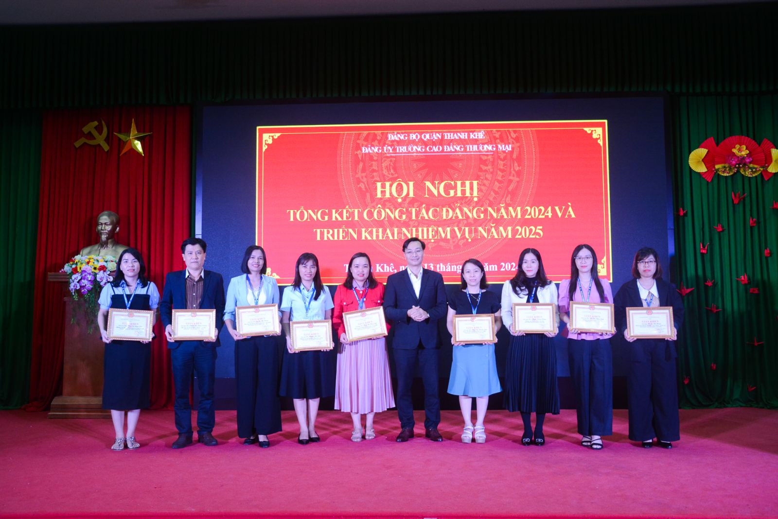 Tổng kết công tác xây dựng Đảng năm 2024 và triển khai nhiệm vụ năm 2025