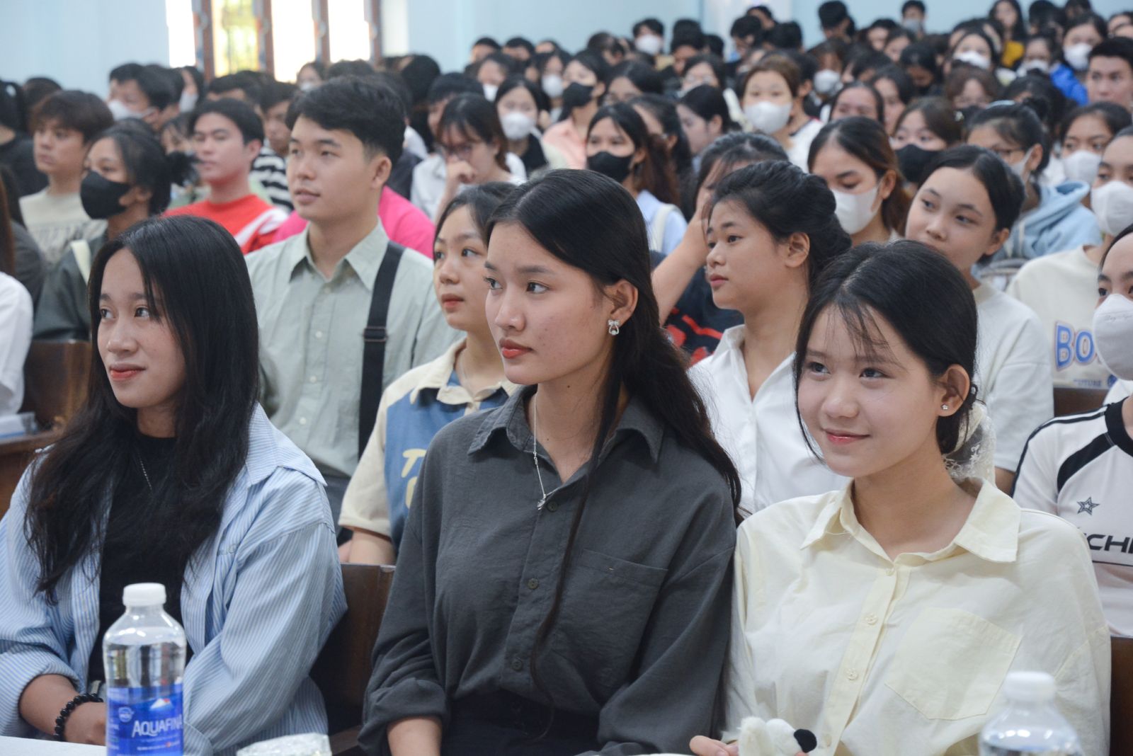 Tân sinh viên Cao đẳng K18 tham gia tuần sinh hoạt công dân đầu khóa