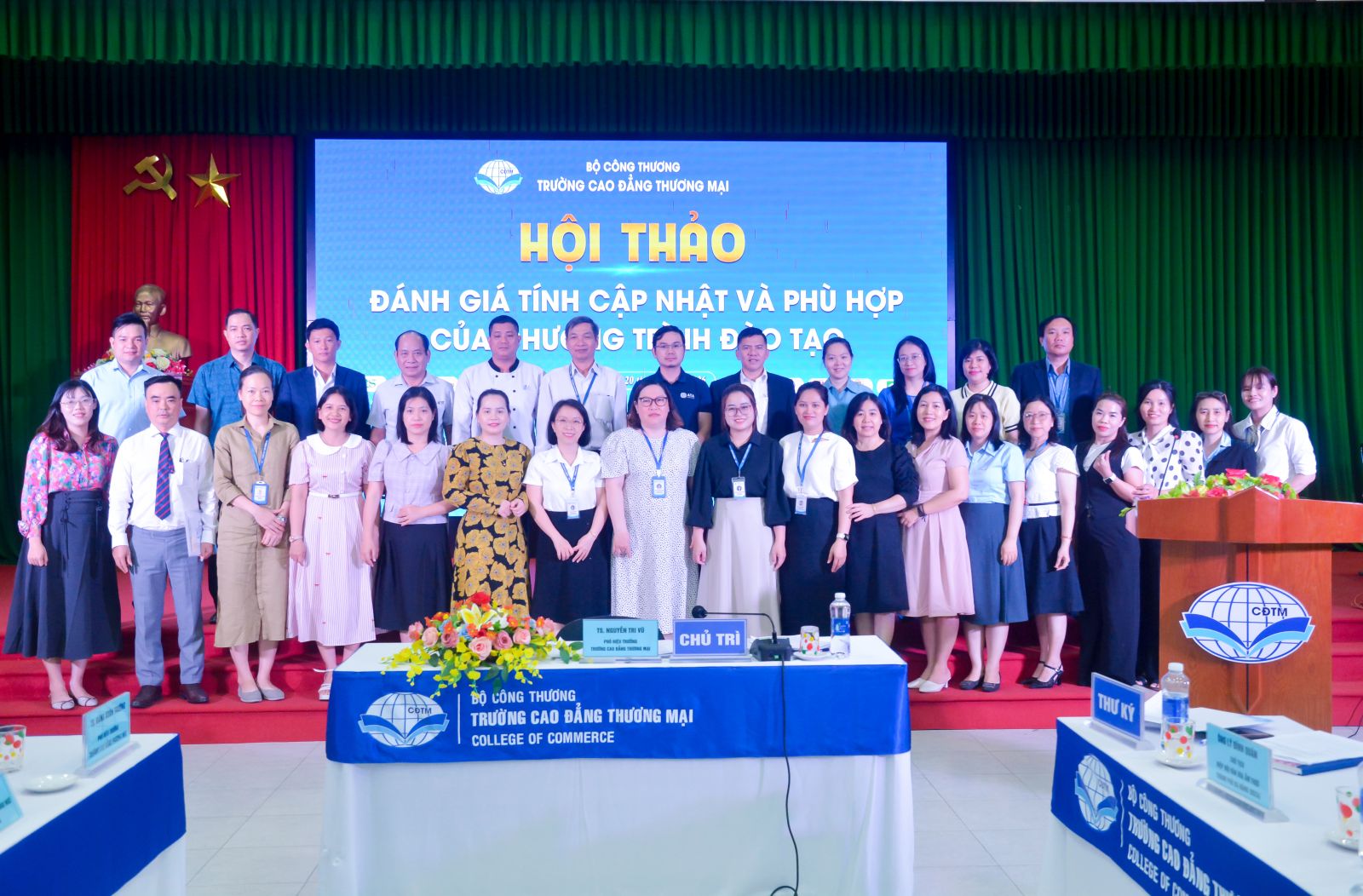 HỘI THẢO: ĐÁNH GIÁ TÍNH CẬP NHẬT VÀ PHÙ HỢP CỦA CHƯƠNG TRÌNH ĐÀO TẠO
