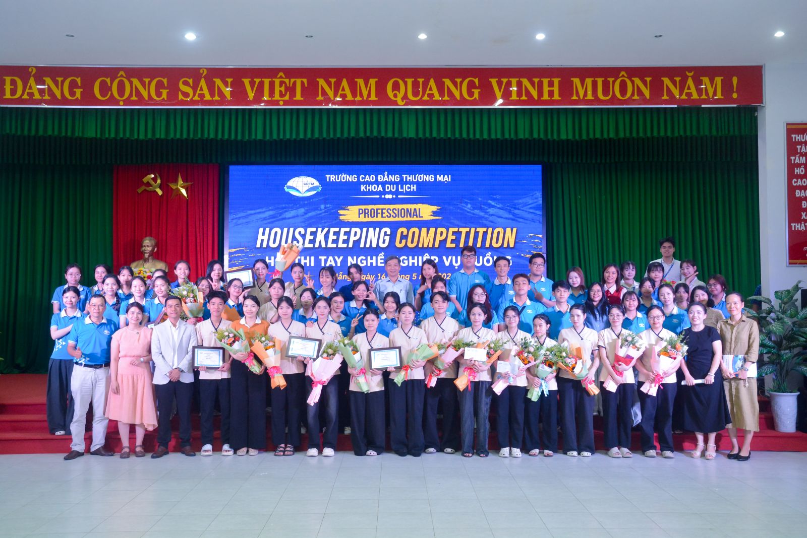 SÔI NỔI HỘI THI TAY NGHỀ “NGHIỆP VỤ BUỒNG” NĂM 2026