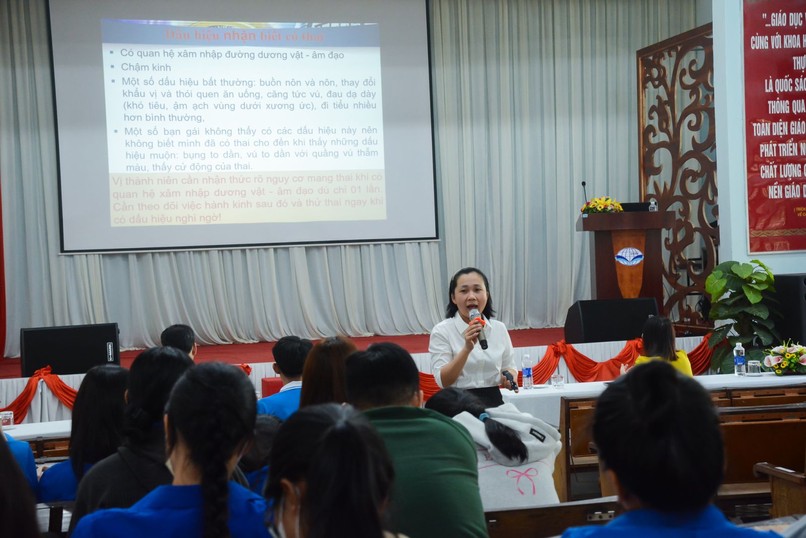 Tập huấn chuyên đề "Sức khỏe sinh sản, sức khỏe tình dục"