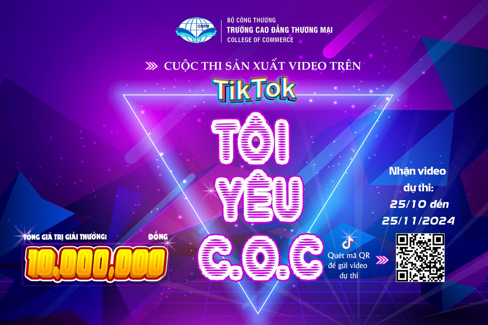 Phát động cuộc thi sản xuất video Tiktok “TÔI YÊU C.O.C”