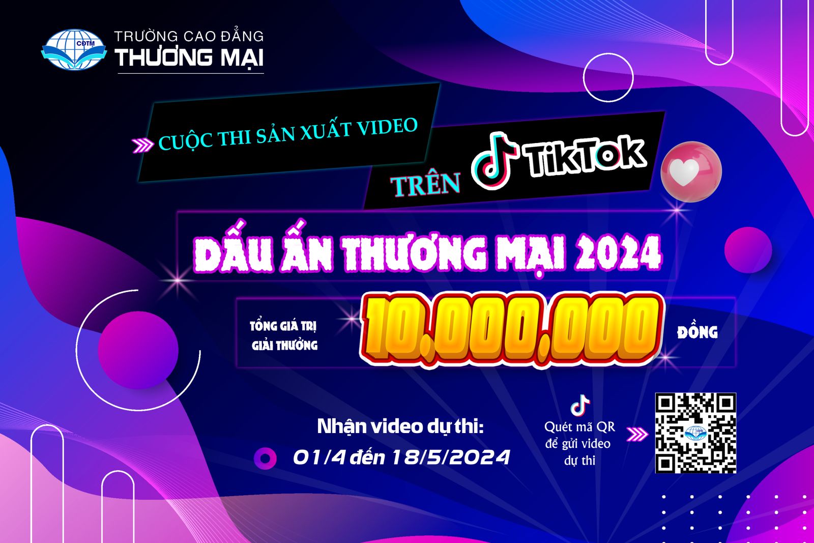 Phát động cuộc thi sản xuất video Tiktok “Dấu ấn Thương mại 2024”